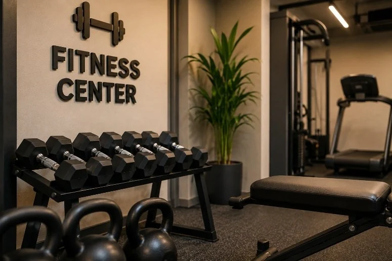 İZTÜ Kampüs Konukevi fitness merkezi