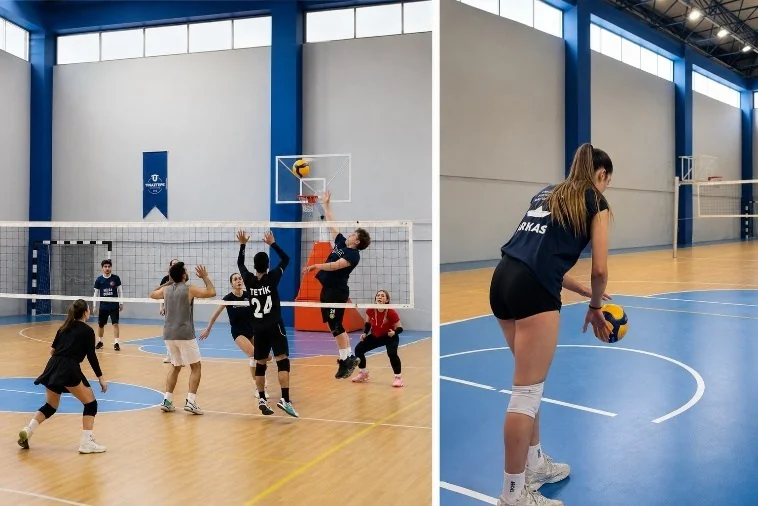 İZTÜ kampüs basketbol alanı